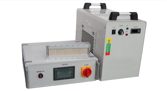 UV LED固化光源設(shè)備的三大配置照射頭、水冷機(jī)、電源驅(qū)動